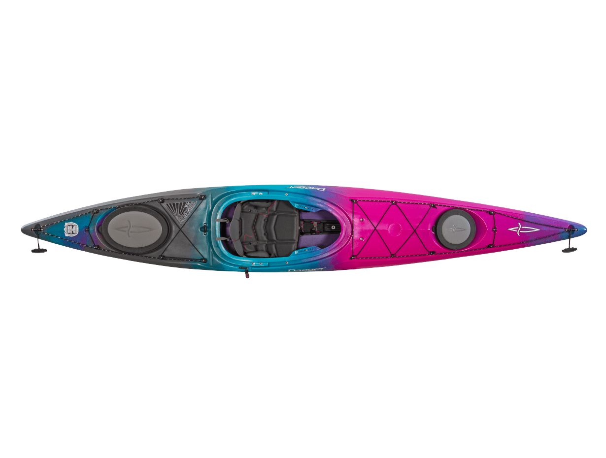 Dagger Stratos 12.5 Touring Kayak, Touring Kayak, Dagger Kayaks, Aurora, Small, at Festive Water Paddlesports