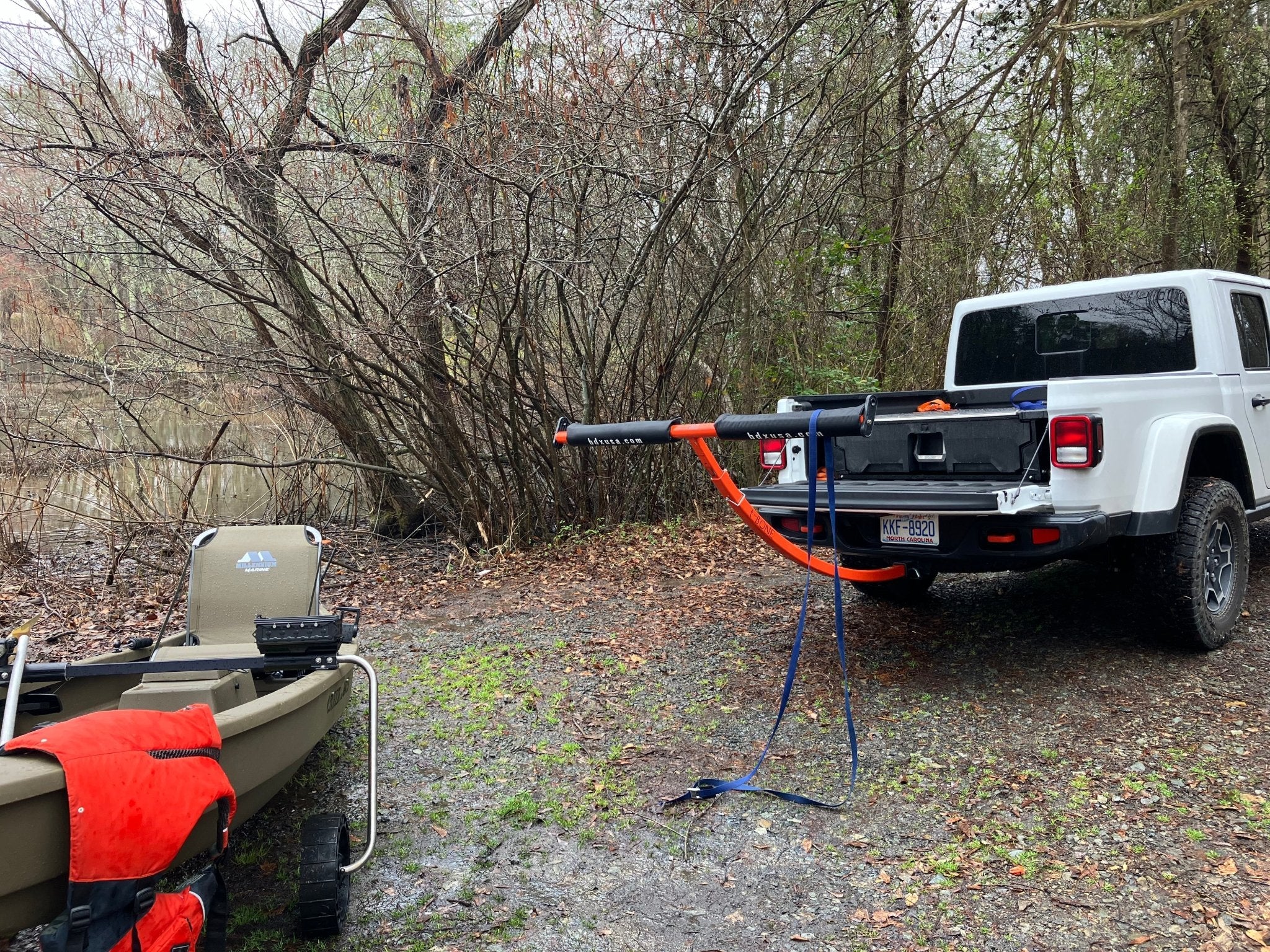 Decked T - Bone Truck Bed Extender, , Boonedox USA, at Festive Water Paddlesports