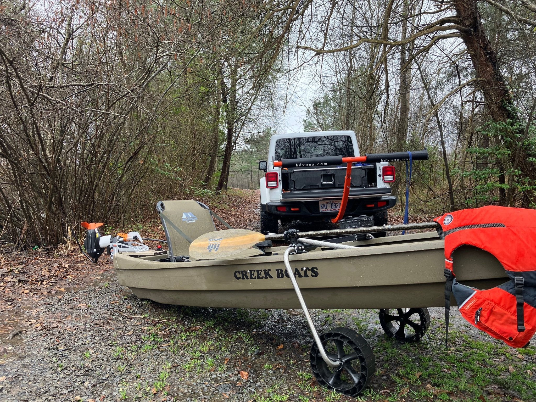 Decked T - Bone Truck Bed Extender, , Boonedox USA, at Festive Water Paddlesports