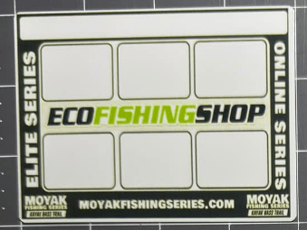 Dink, Measuring Board, Trash Panda Decals, at Festive Water Paddlesports