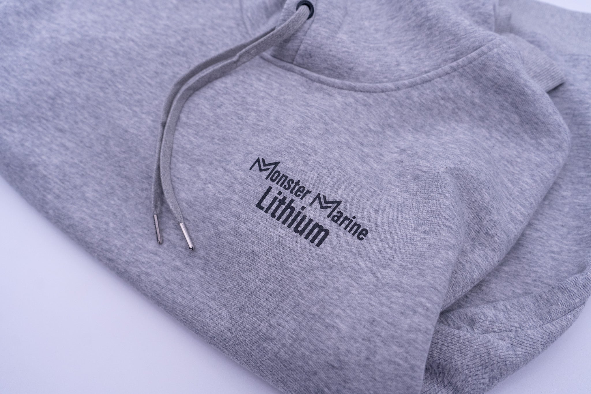 Double Layer Hoodie, , Monster Marine Lithium, S Light Gray at Festive Water Paddlesports
