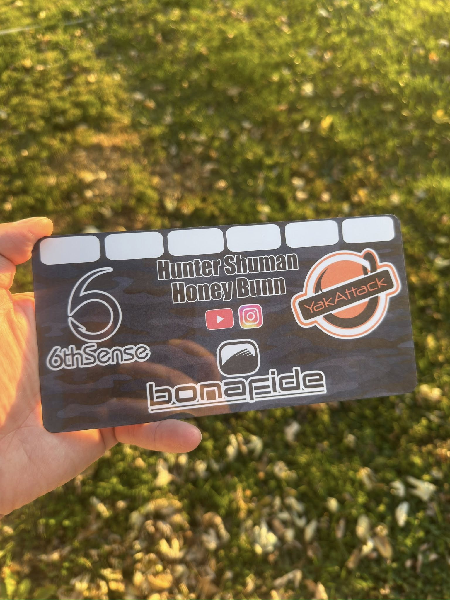 Double Up Series Identifiers, Measuring Board, Trash Panda Decals, at Festive Water Paddlesports