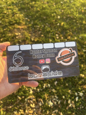 Double Up Series Identifiers, Measuring Board, Trash Panda Decals, at Festive Water Paddlesports