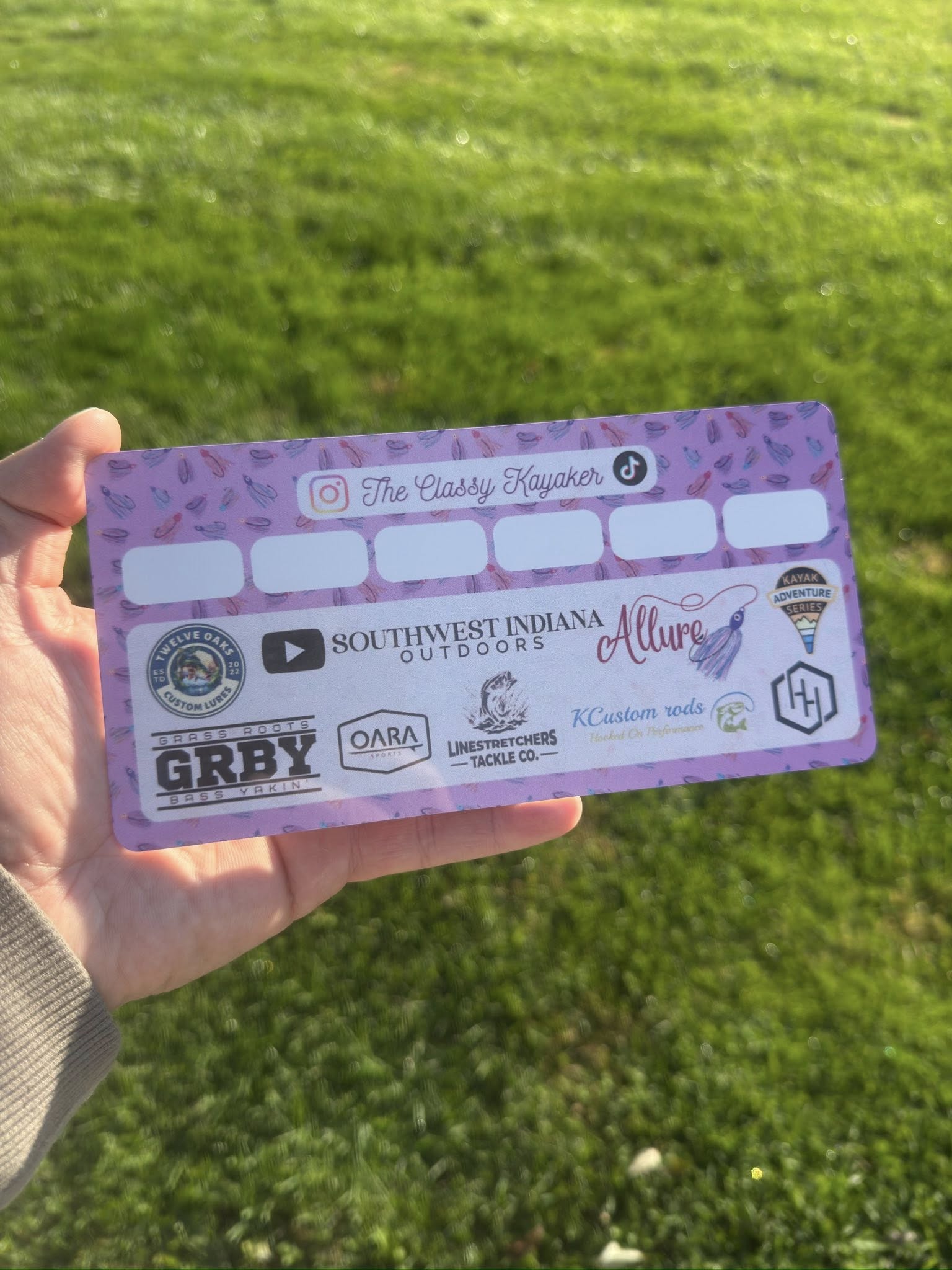 Double Up Series Identifiers, Measuring Board, Trash Panda Decals, at Festive Water Paddlesports