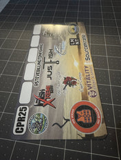 Double Up Series Identifiers, Measuring Board, Trash Panda Decals, at Festive Water Paddlesports