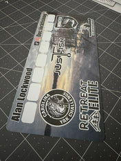 Double Up Series Identifiers, Measuring Board, Trash Panda Decals, at Festive Water Paddlesports
