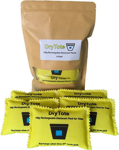 DryTote 100g Rechargeable Desiccant Packs, , DryTote LLC, 5 - Pack, , at Festive Water Paddlesports
