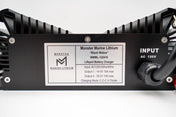 Dual 12v & 24v marine waterproof lithium charger, Chargers, Monster Marine Lithium, at Festive Water Paddlesports