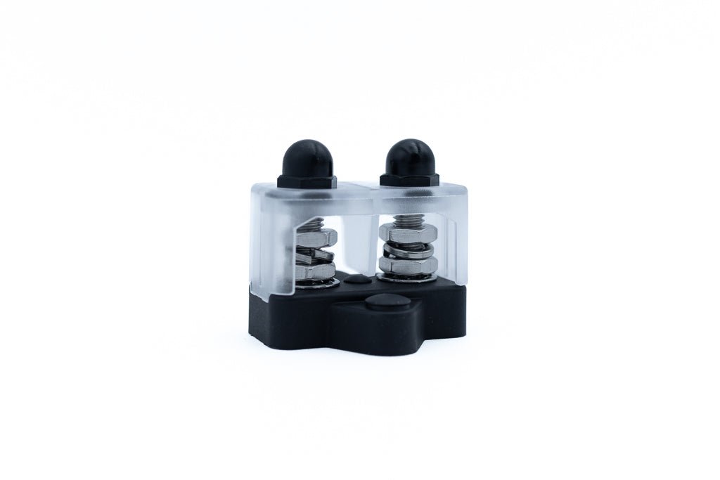 Dual terminal block, Accessories, Monster Marine Lithium, M6 (1/4”) at Festive Water Paddlesports