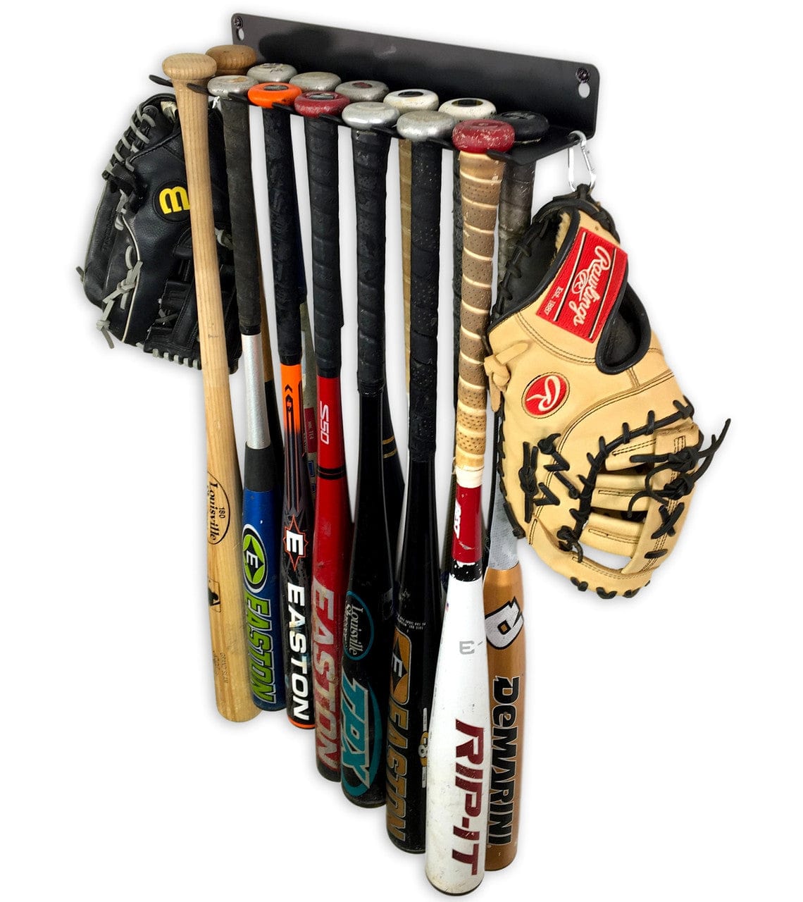 Dugout Heavy - Duty Baseball Rack | Holds 14 Bats, Wall Mounted, StoreYourBoard, , , at Festive Water Paddlesports