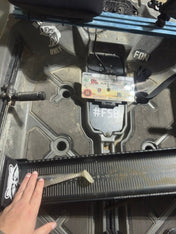 Dumpster Lid ID Holder (Freestyle), Measuring Board, Trash Panda Decals, at Festive Water Paddlesports
