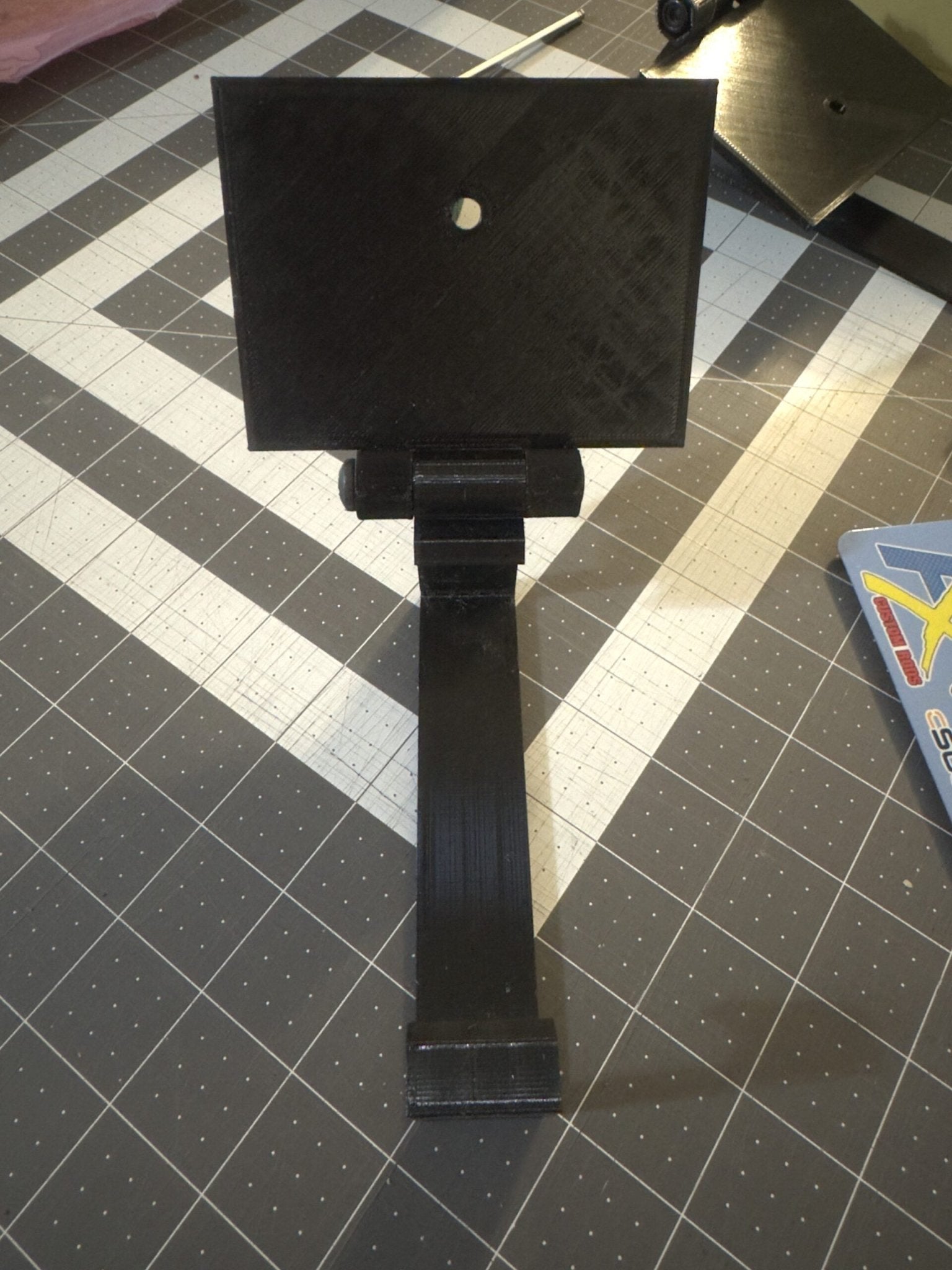 Dumpster Lid ID Holder (Ketch Carbonate), Measuring Board, Trash Panda Decals, at Festive Water Paddlesports