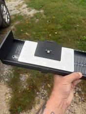 Dumpster Lid ID Holder (Ketch X), Measuring Board, Trash Panda Decals, at Festive Water Paddlesports