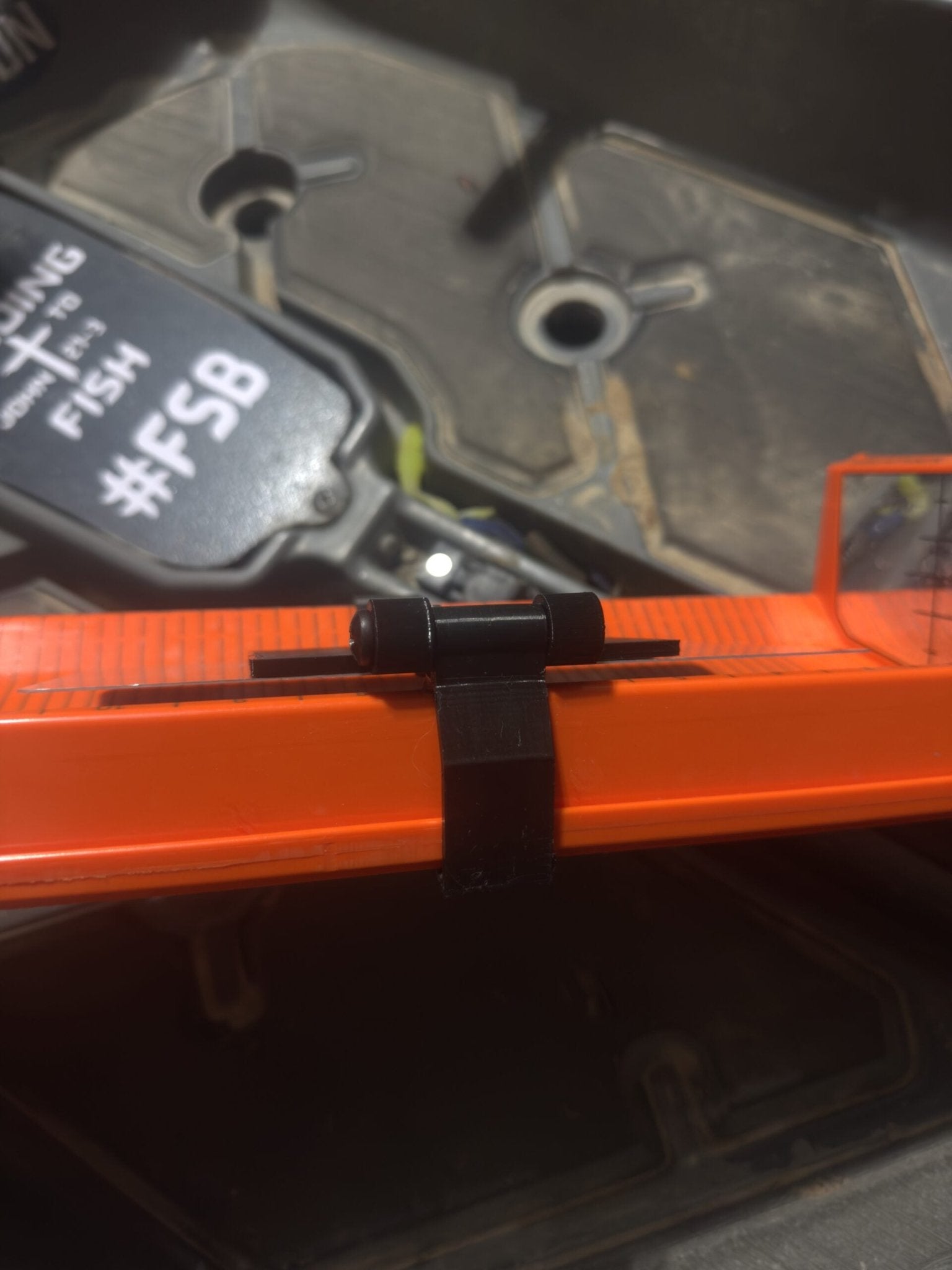 Dumpster Lid ID Holder (YakAttack Leaderboard), Measuring Board, Trash Panda Decals, at Festive Water Paddlesports