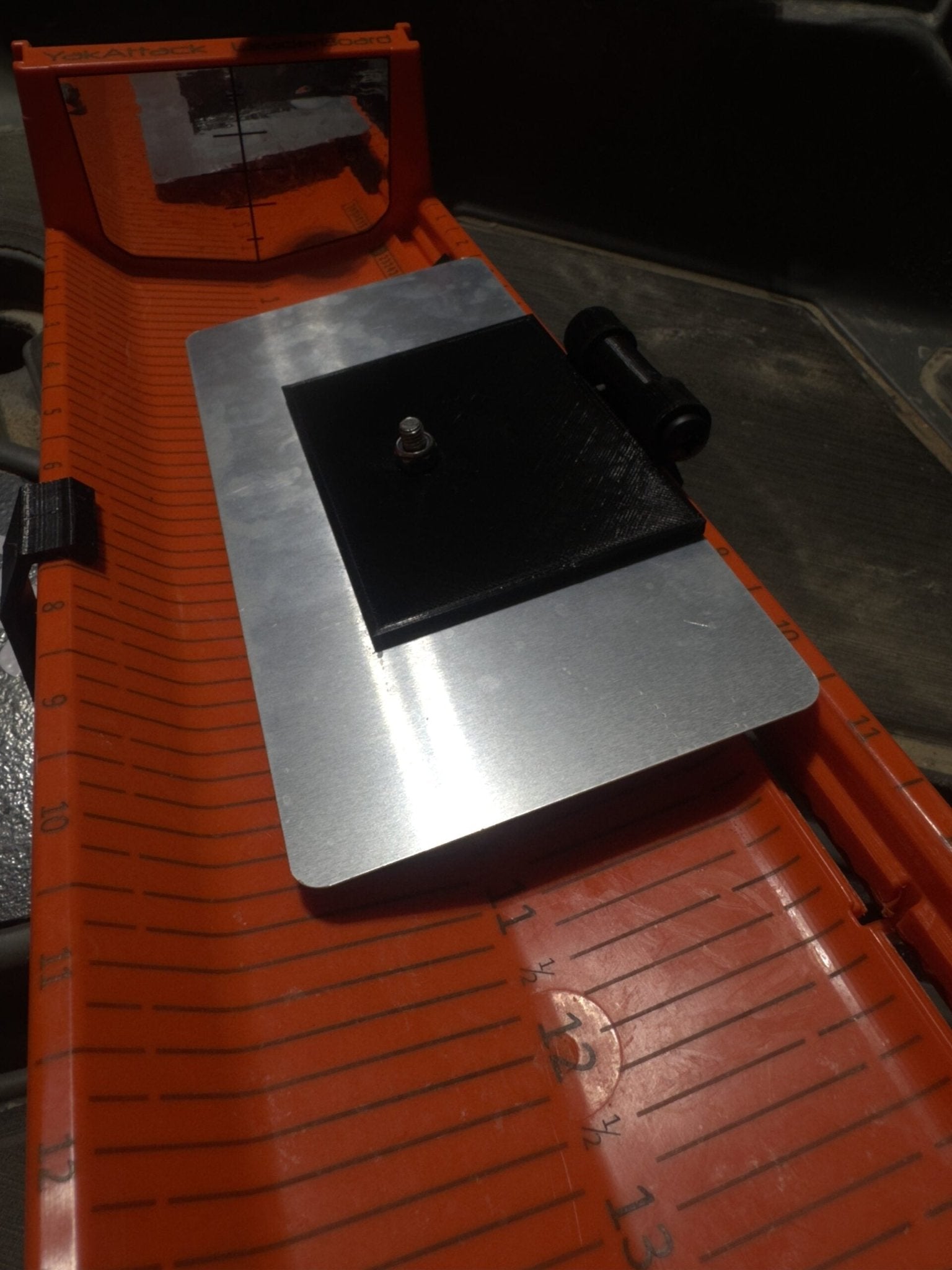 Dumpster Lid ID Holder (YakAttack Leaderboard), Measuring Board, Trash Panda Decals, at Festive Water Paddlesports
