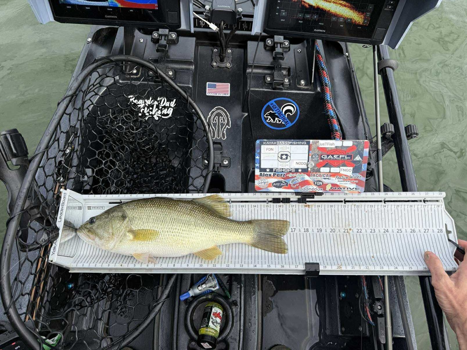 Dumpster Lid ID Holder (YakAttack Leaderboard), Measuring Board, Trash Panda Decals, at Festive Water Paddlesports