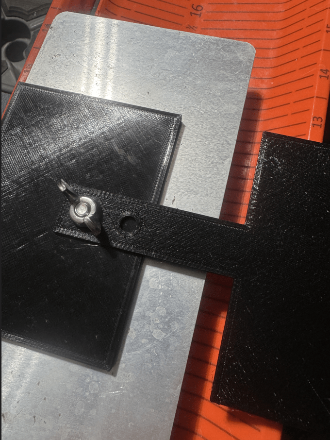 Dumpster Lid X - Tender, Measuring Board, Trash Panda Decals, at Festive Water Paddlesports