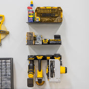 E - Drill Power Tool Organizer & 2 Shelves | Garage Storage Rack, Wall Mounted, StoreYourBoard, , , at Festive Water Paddlesports