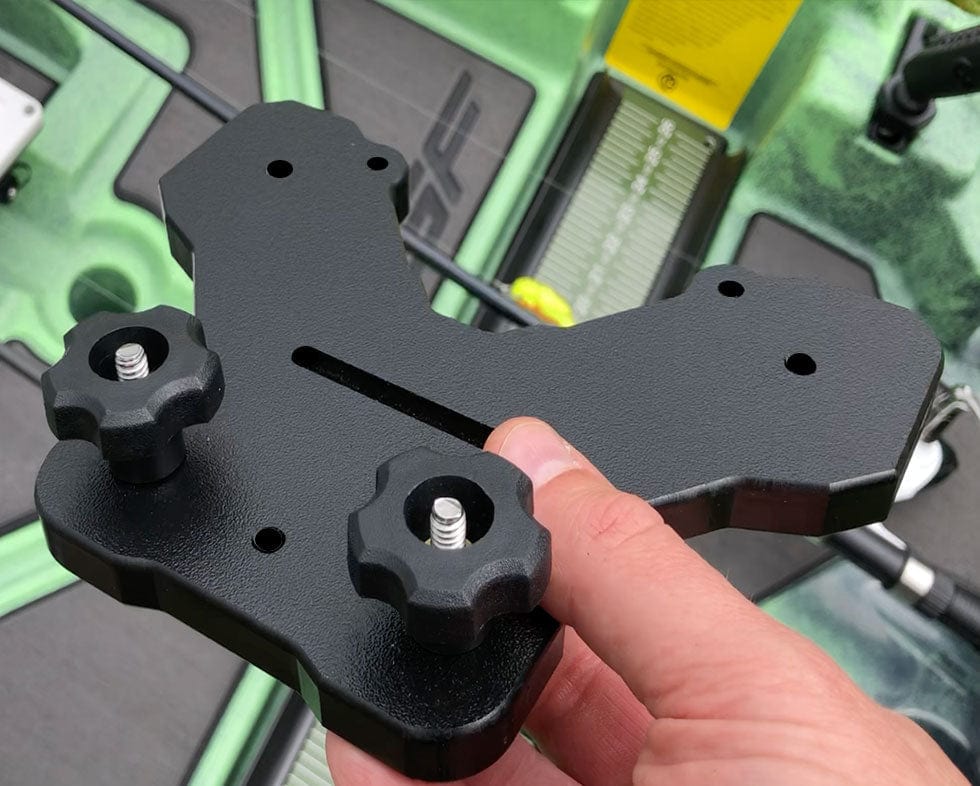 EasyGrip™ Double Plate, Mounting Plates, YakGadget, LLC, , , at Festive Water Paddlesports