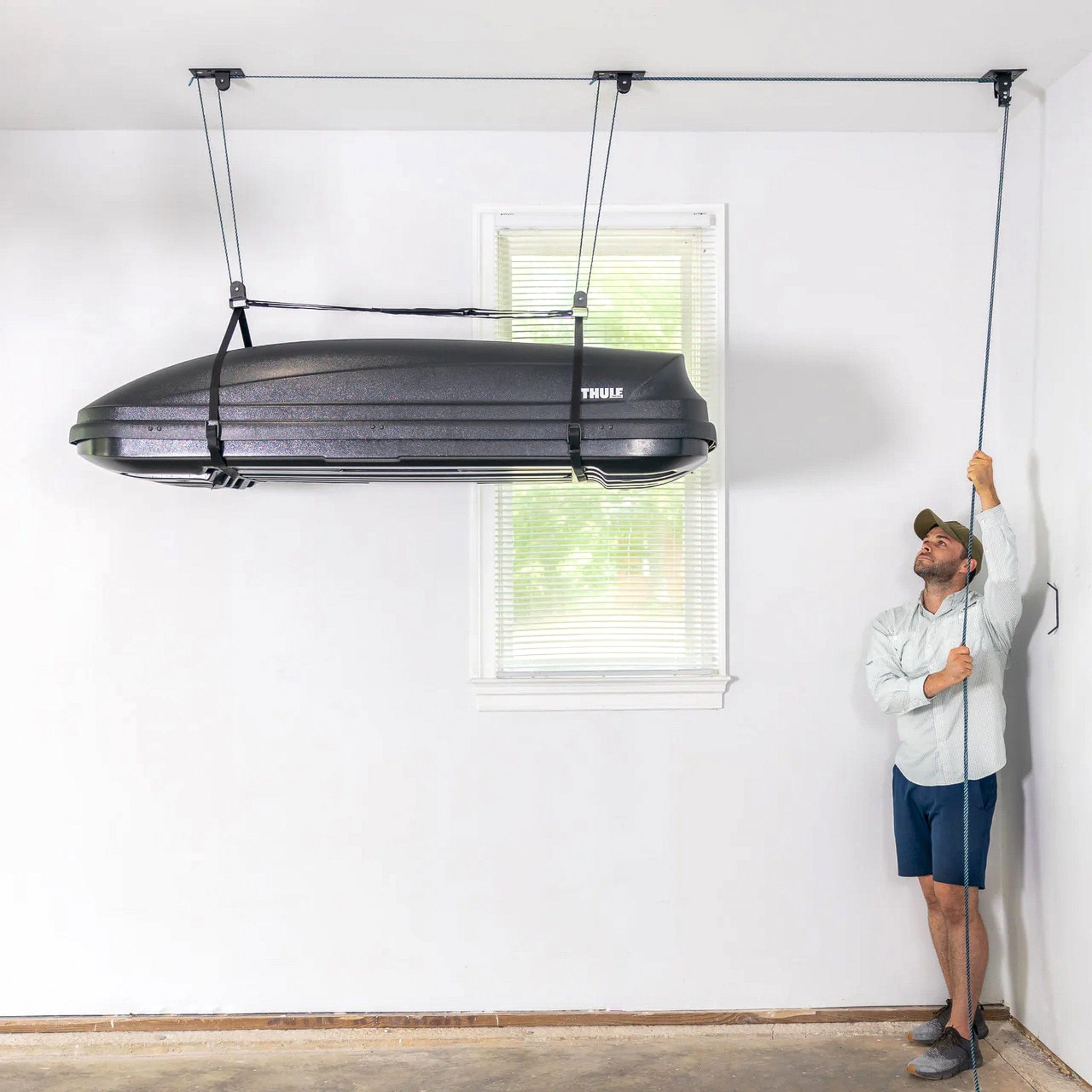 EasyLift Cargo Box Hoist | Holds up to 150 lbs, Ceiling, StoreYourBoard, , , at Festive Water Paddlesports