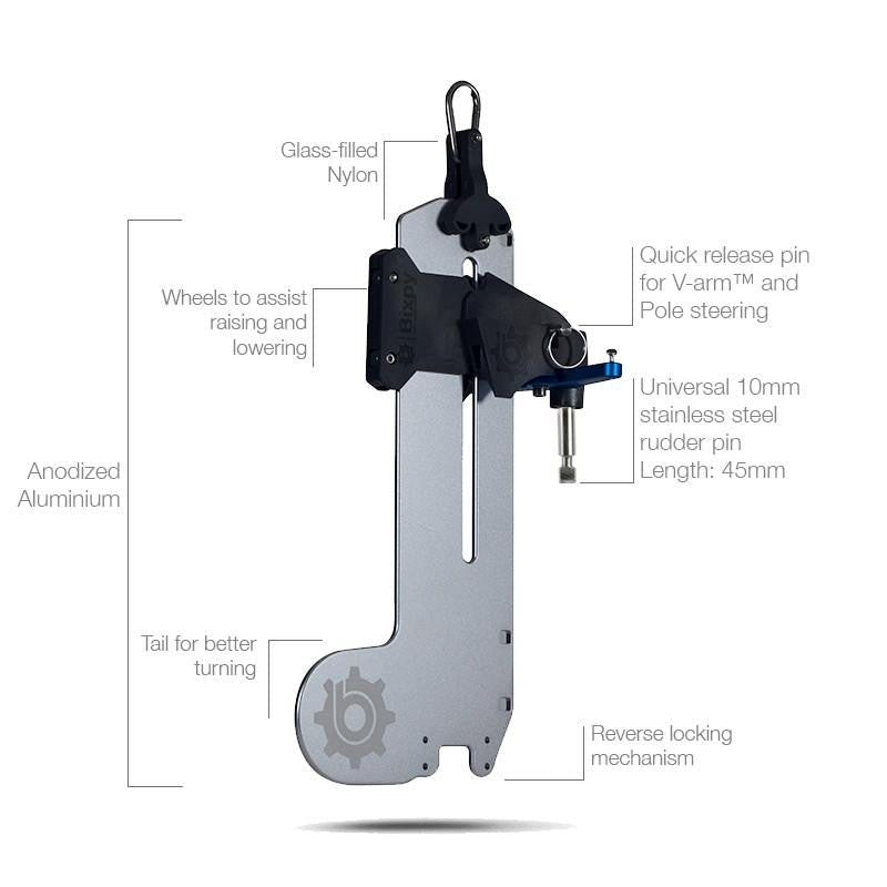 Eddyline Versa Rudder™, , bixpyusa, V - Arm™ Steering at Festive Water Paddlesports