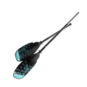 Ember Carbon Fiber Paddle (240 - 260cm adjustable), Paddle, Vibe Kayaks, Caribbean Blue at Festive Water Paddlesports