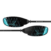 Ember Carbon Fiber Paddle (240 - 260cm adjustable), Paddle, Vibe Kayaks, Caribbean Blue at Festive Water Paddlesports