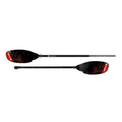 Ember Carbon Fiber Paddle (240 - 260cm adjustable), Paddle, Vibe Kayaks, Tsunami Red at Festive Water Paddlesports