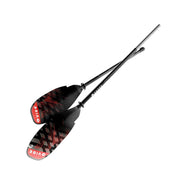 Ember Carbon Fiber Paddle (240 - 260cm adjustable), Paddle, Vibe Kayaks, Tsunami Red at Festive Water Paddlesports