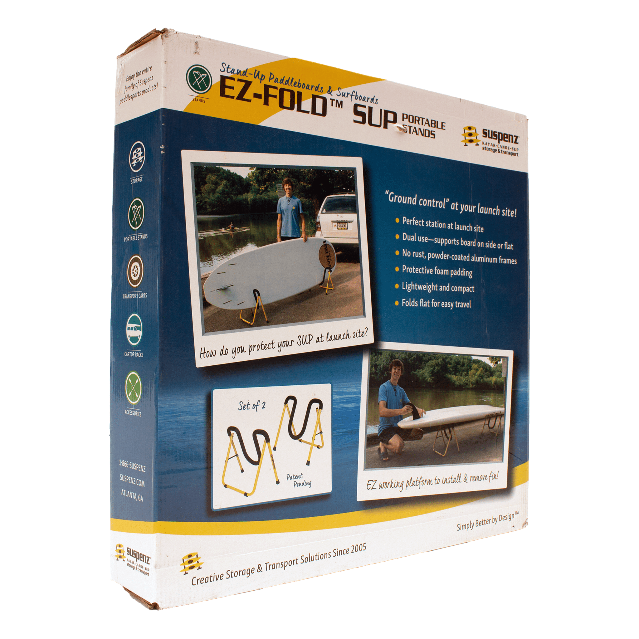 EZ - Fold SUP Portable Stand, Portable Stands, Suspenz, at Festive Water Paddlesports