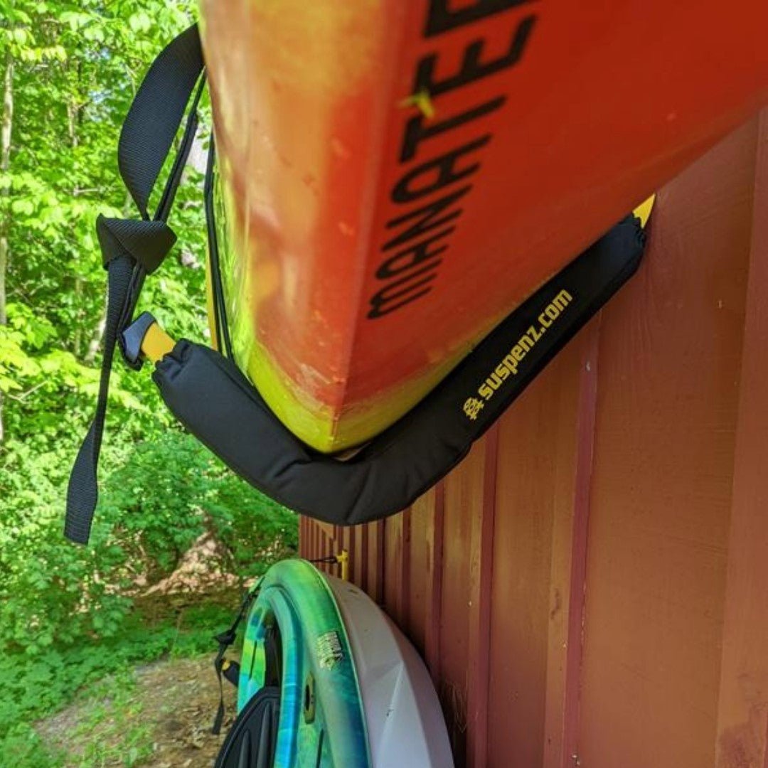 EZ Rack, Wall Storage, Suspenz, Marine Grade Black at Festive Water Paddlesports