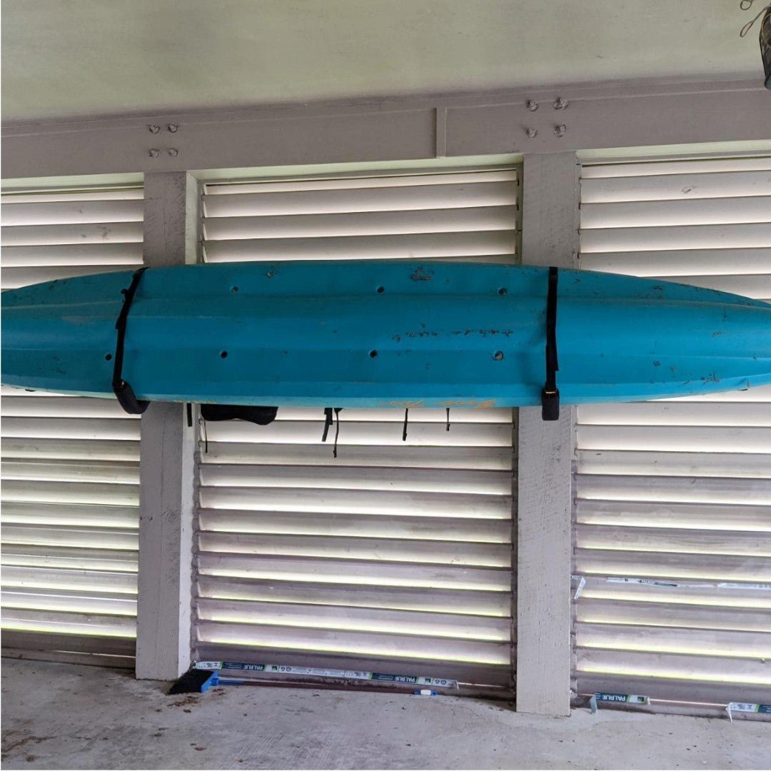 EZ Rack, Wall Storage, Suspenz, Marine Grade Black at Festive Water Paddlesports