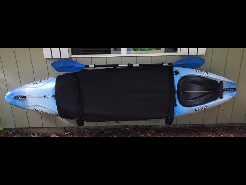 EZ Rack, Wall Storage, Suspenz, Marine Grade Black at Festive Water Paddlesports