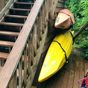 EZ Rack, Wall Storage, Suspenz, Marine Grade Black at Festive Water Paddlesports