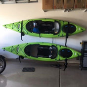 EZ Rack, Wall Storage, Suspenz, Marine Grade Black at Festive Water Paddlesports