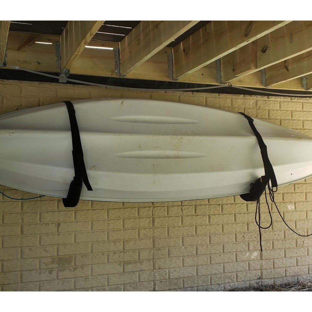EZ Rack, Wall Storage, Suspenz, Marine Grade Black at Festive Water Paddlesports
