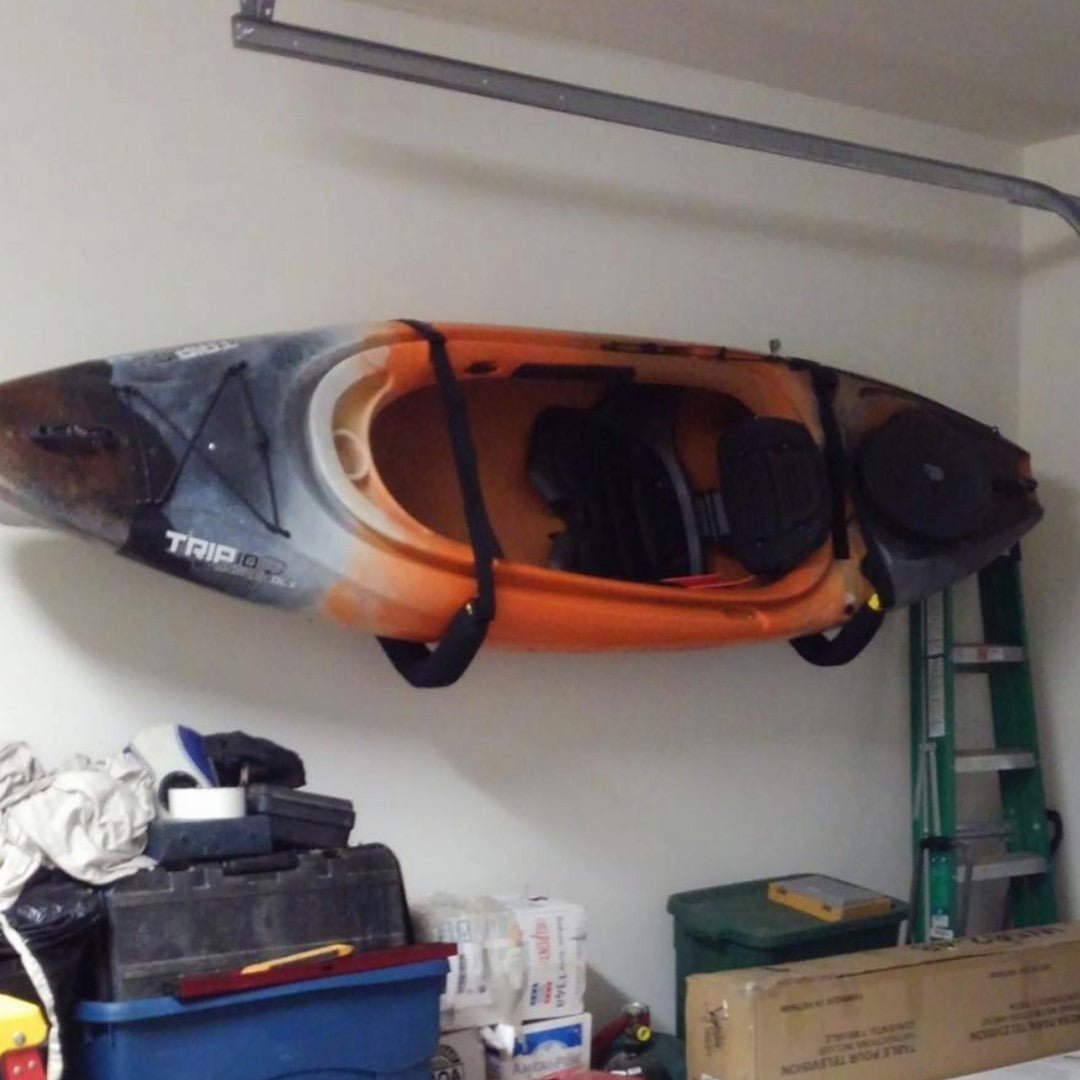 EZ Rack, Wall Storage, Suspenz, Marine Grade Black at Festive Water Paddlesports