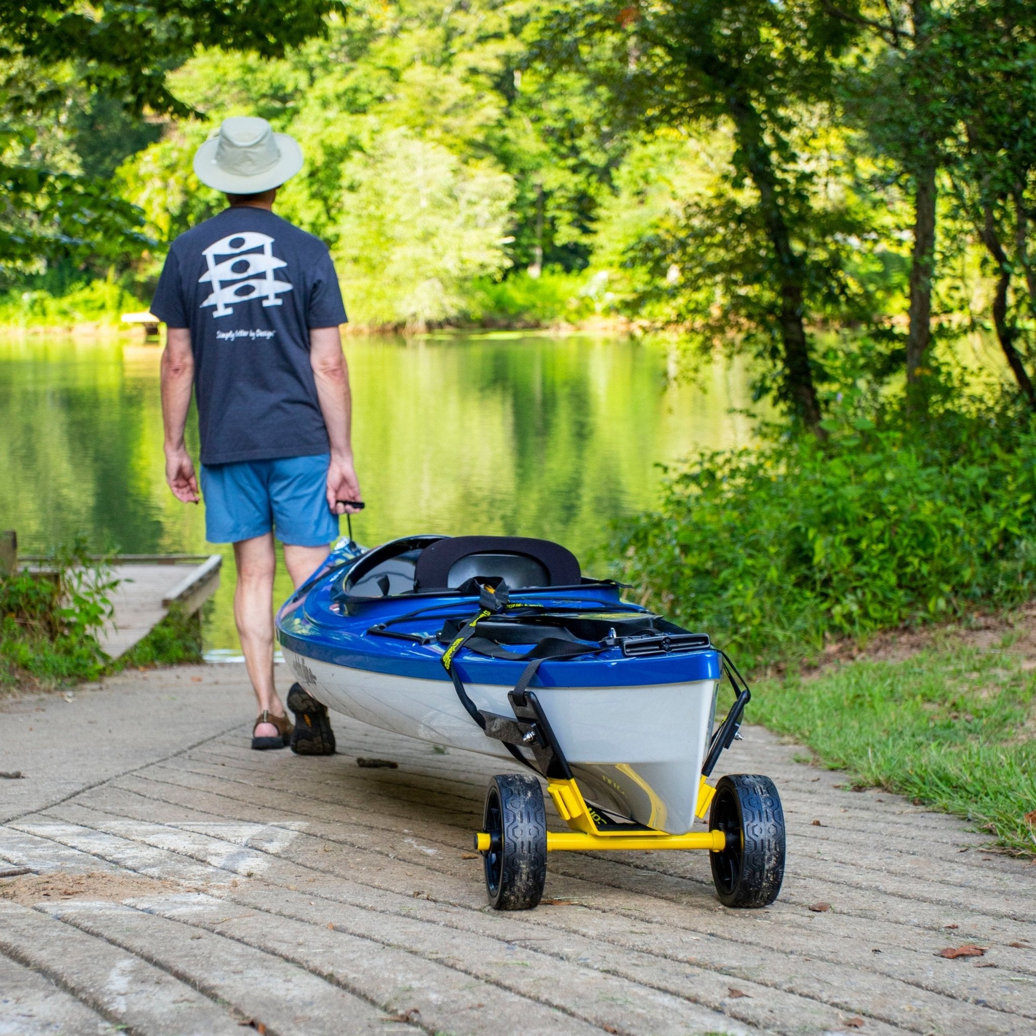 EZ - Stow Stern Cart™, Carts, Suspenz, at Festive Water Paddlesports