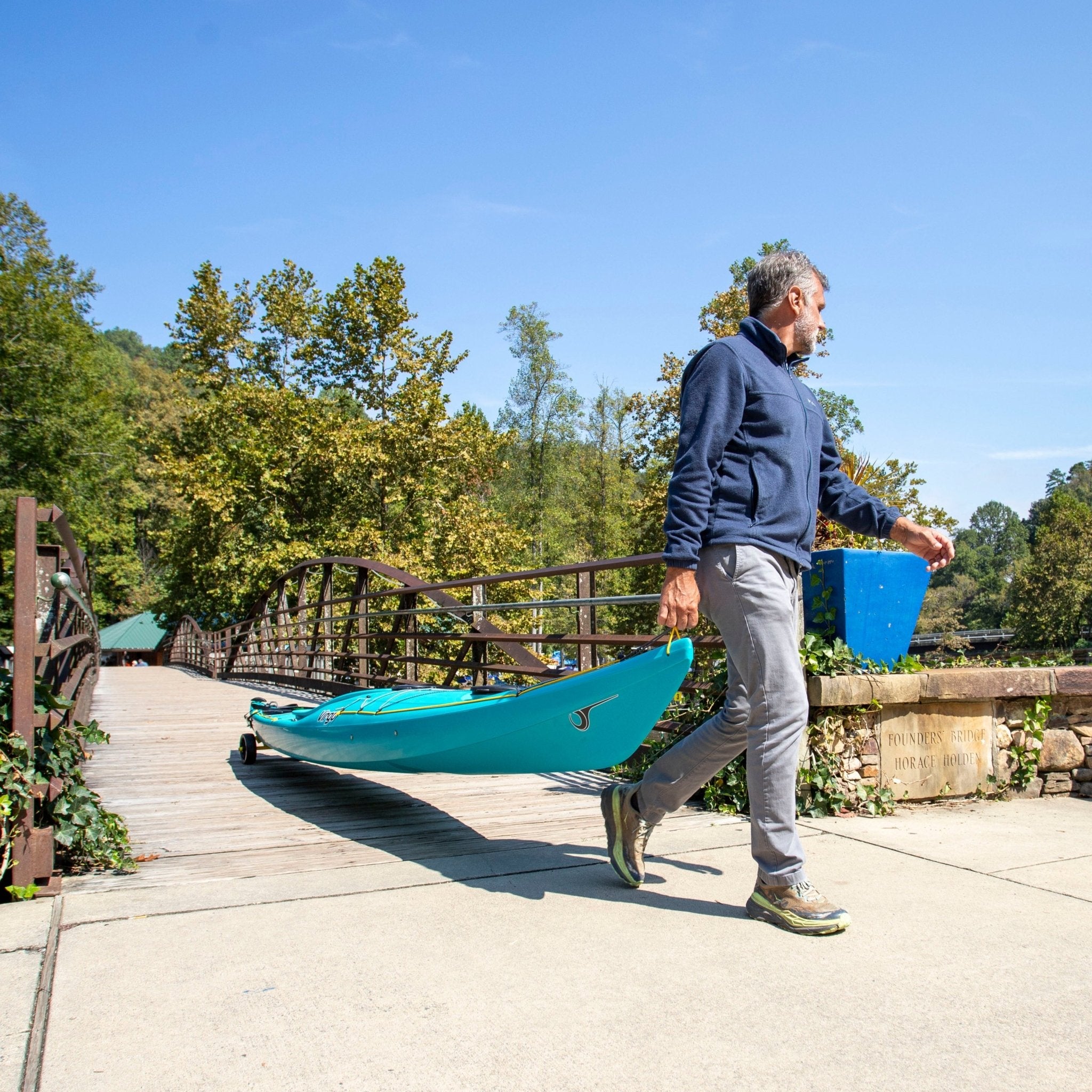EZ - Stow Stern Cart™, Carts, Suspenz, at Festive Water Paddlesports