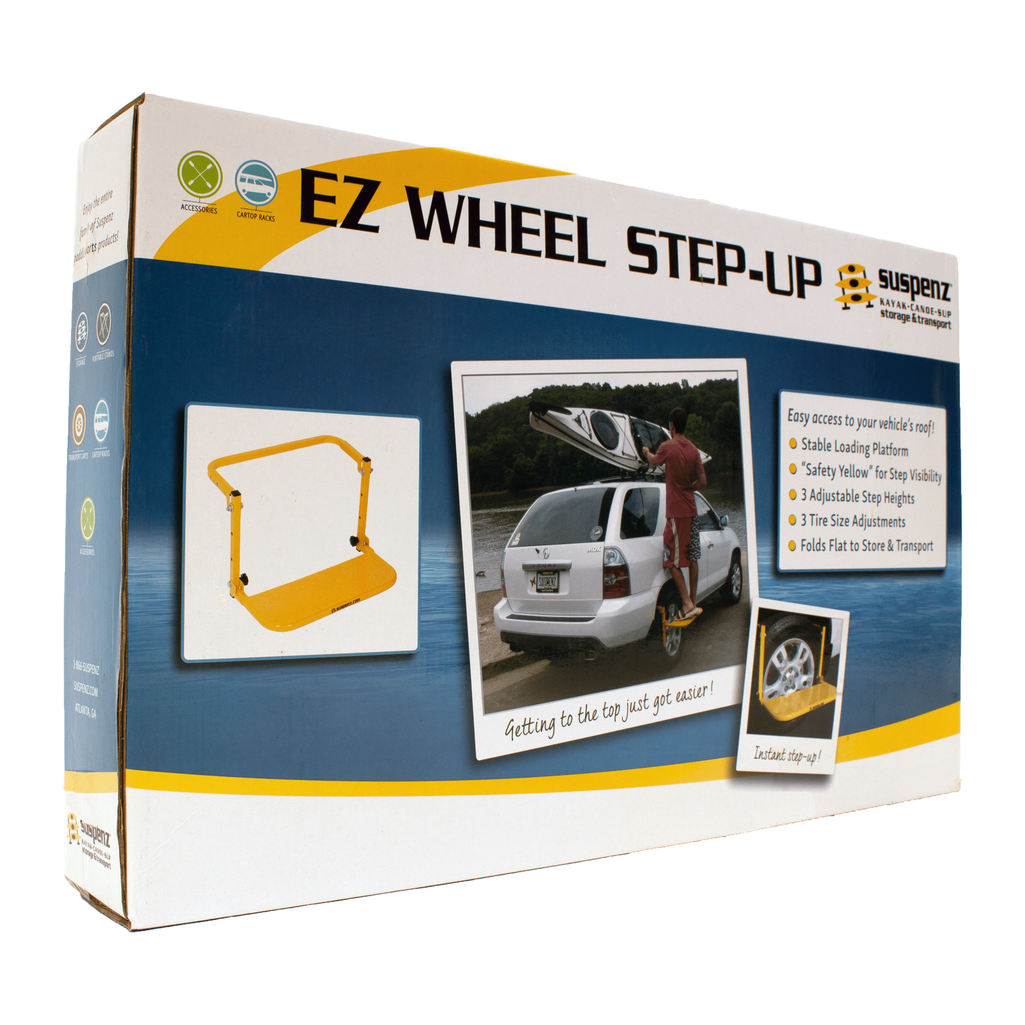 EZ Wheel Step - Up, Accessories, Suspenz, at Festive Water Paddlesports