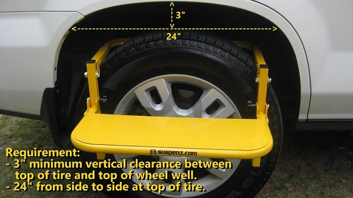 EZ Wheel Step - Up, Accessories, Suspenz, at Festive Water Paddlesports