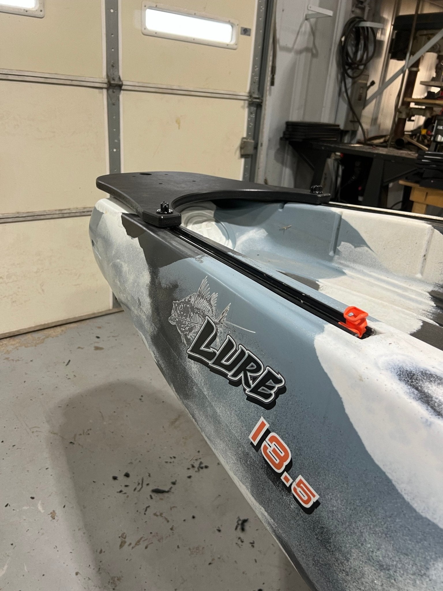 Feel Free Stern Mounting Plate, Kayak Motor Mount, One Objective, Lure 13.5, , at Festive Water Paddlesports
