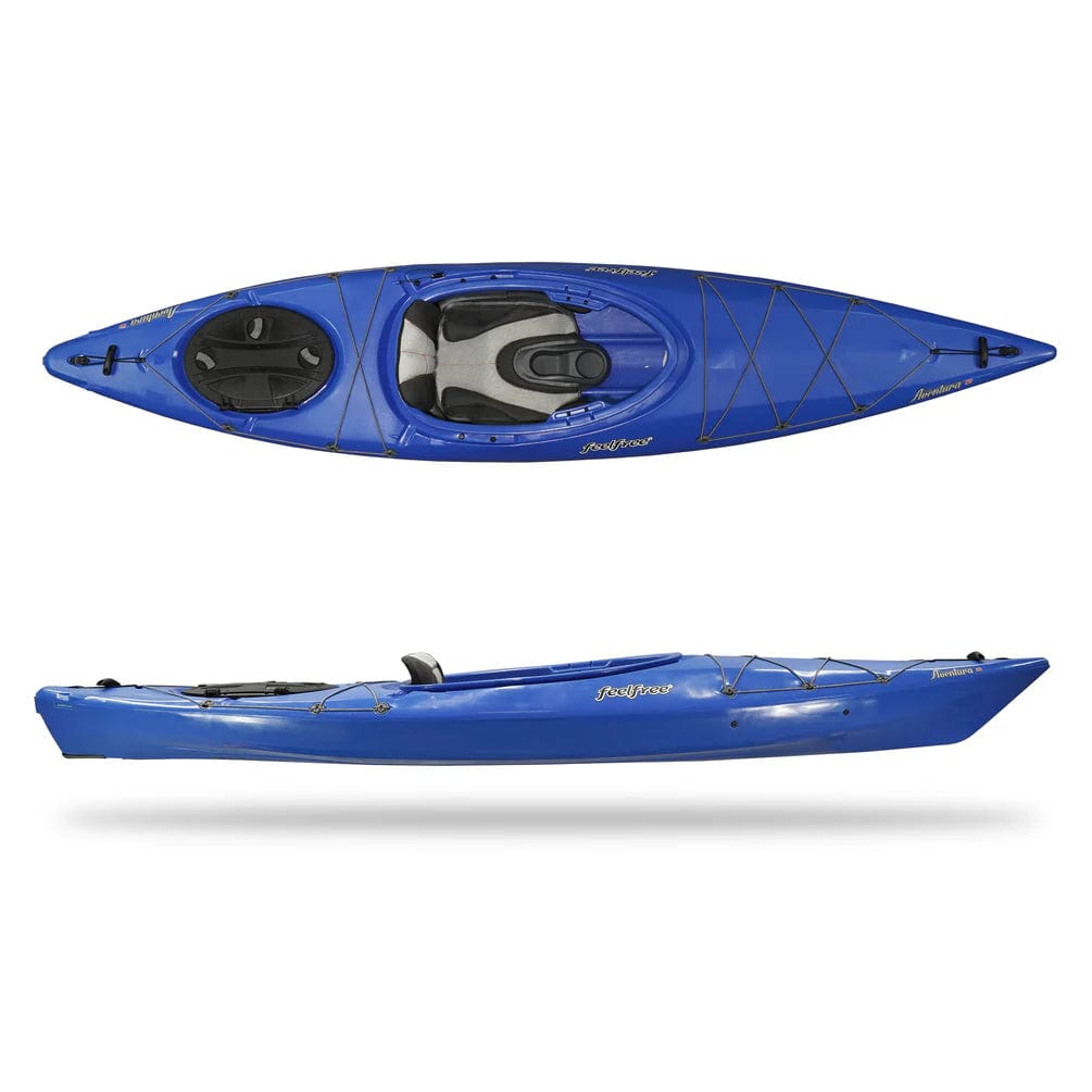 FeelFree Aventura V2/Skeg, Recreational Kayak, Feelfree, 110, Cobalt Blue, at Festive Water Paddlesports