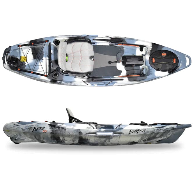 Feelfree Lure 10 V2 Fishing Kayak, Fishing Kayak, Feelfree, Winter Camo, , at Festive Water Paddlesports