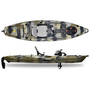 Feelfree Lure 11.5 Overdrive Pedal Fishing Kayak, Fishing Kayak, Feelfree, Desert Camo at Festive Water Paddlesports