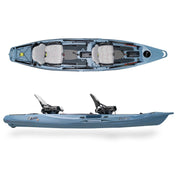 Feelfree Lure II Tandem Kayak, Recreational Kayak, Feelfree, Blue Grey at Festive Water Paddlesports