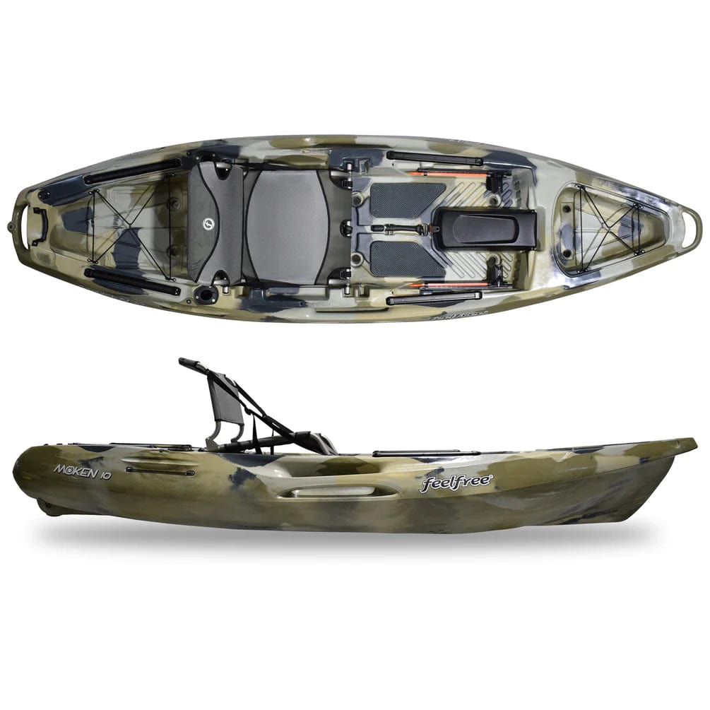 Feelfree Moken 10 V2 Kayak, Fishing Kayak, Feelfree, Desert Camo, , at Festive Water Paddlesports