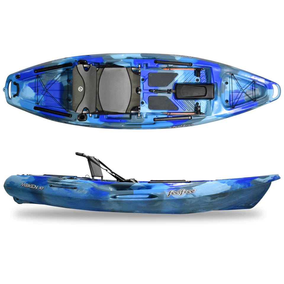 Feelfree Moken 10 V2 Kayak, Fishing Kayak, Feelfree, Ocean Camo, , at Festive Water Paddlesports