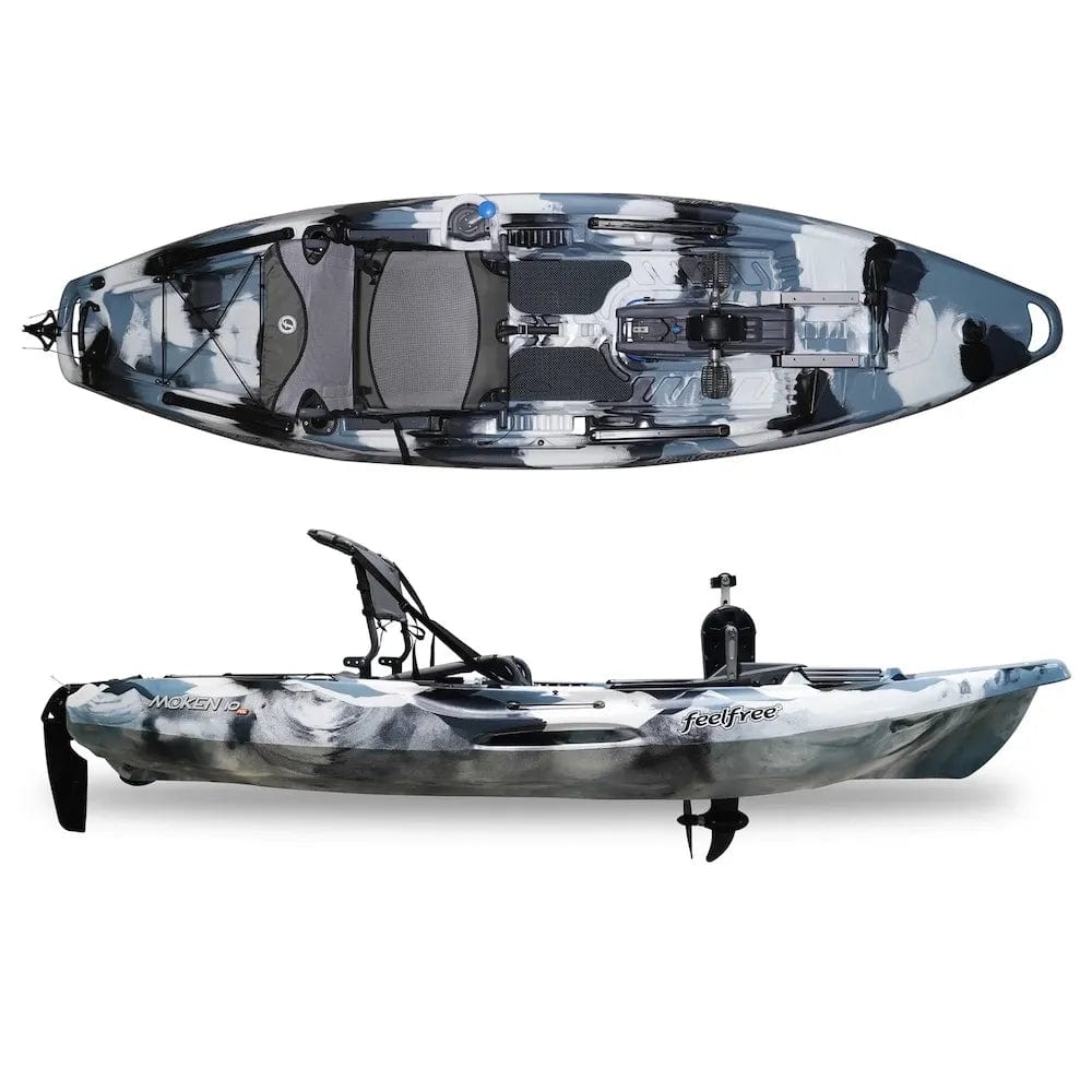 Feelfree Moken 10 V2 PDL Fishing Kayak, Fishing Kayak, Feelfree, Winter Camo, , at Festive Water Paddlesports