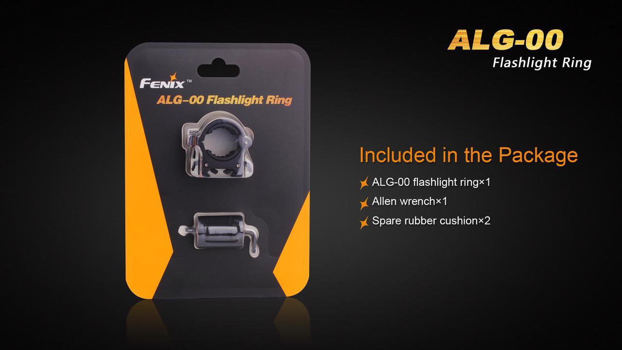 Fenix ALG - 00 Flashlight Ring, Tactical Mount, Fenix Store, at Festive Water Paddlesports